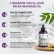 thumbnail image 5 of Aceite de masaje Brookethorne Naturals Relax Therapeutic 240 ml, 5 of 6