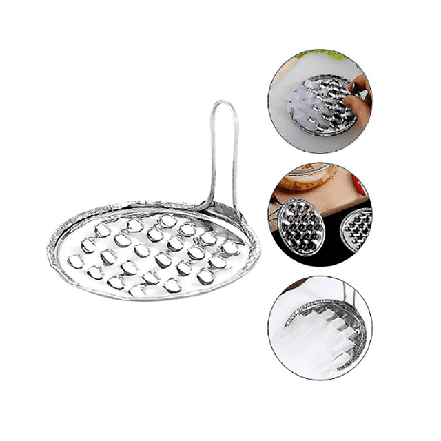 10 Uds. Raspador de gelatina para alimentos que hace fideos fríos herramientas de aperitivos de acero inoxidable plata TUNC Sencillez
