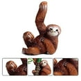 thumbnail image 2 of Ksopiavobs Realistic Sloth Figurine Plastic Sloth Wild Animal Figurine for Collection Desktop Decoration, Pack of 2, 2 of 4