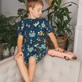 thumbnail image 4 of Fotbe Space Sleeping Panda Pijama Estampada de 2 Piezas para Niños – Ropa de Dormir de Manga Corta Cómoda para Niños y Niñas, Camiseta y Shorts de Algodón-XX-Large, 4 of 6