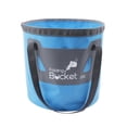 thumbnail image 4 of Cubo plegable Contenedor de almacenamiento de agua Cubo de almacenamiento de agua plegable Ahorro de espacio Pie SPA Remojar pies Lavabo de viaje para Azul, 4 of 8