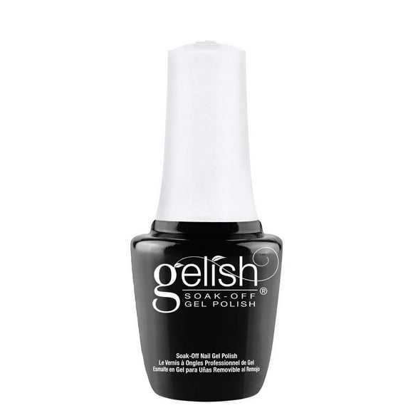 Esmalte de uñas en gel Gelish MINI Black Shadow 9 ml sin TPO