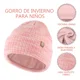 thumbnail image 2 of Cálido Gorro, Bufanda Y Guantes Para Niños Juego De 3 Piezas, 2 of 7