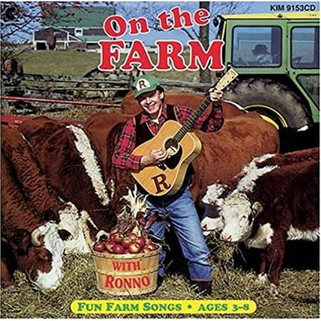 Kimbo Educational KIM9153CD On The Farm Song CD for PK to 1st Grade