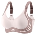 thumbnail image 1 of Brasier sin Varillas Mujer Sujetador Deportivo Inalámbrico para Mujer, de Alta Sujeción, sin Costuras, Cómodo, Talla Grande, para Entrenamiento, Yoga, Correr, Gimnasio, Ropa Deportiva. Grande, 1 of 5