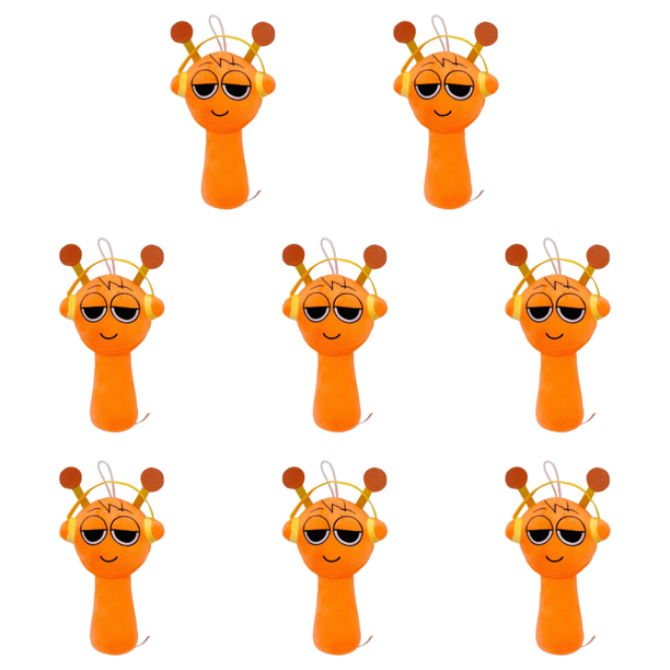 Juguetes de peluche de juguetes lindos juegos de juego de muñecas de figura de peluche suave para fanáticos y niños (3)