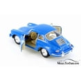 thumbnail image 3 of Porsche 356 B Carrera 2 Hard Top, Blue - Kinsmart 5398D - 1/32 scale Diecast Model Toy Car (Brand New but NO BOX), 3 of 3