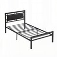 thumbnail image 4 of Twin Size metal bed with Sturdy System and Modern Style for Bedroom, 4 of 15