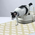 thumbnail image 2 of SussexHome Pets Ultra-Thin Cat and Dog Litter Mat for Litter Box - Washable Soft Natural Cotton Cat and Dog Feeding Mat - Paws-Kind Slip Resistant Place Mat - 2' x 3', 2 of 7