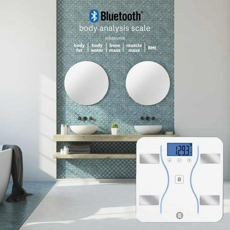 Weight Watchers by Conair Bluetooth Body Analysis Bathroom