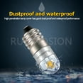 thumbnail image 4 of Ruiandsion E10 LED Bulb E10 Screw Base Flashlights Torch Lights LED Bulbs 24V 4300K Warm White 4pcs, 4 of 7
