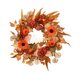 thumbnail image 2 of Corona de Acción de Gracias para Colgar En La Puerta | Hojas de Arce Naranjas y Calabazas de Plástico | 45 X 45 X 6 Cm | Decoración Festiva para El Hogar | Reutilizable | Fácil de Colgar | 1 Corona, 2 of 6