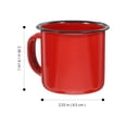 thumbnail image 6 of Retro Coffee Mug with Exquisite Design and AntiSlip Handle for Home Use Assorted Color Enamel 4Pcs, 6 of 7