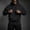 Black, variant on Sorvello Men's Hooded Pullover Sweatshirt Fleece Lined Long Sleeve Loose Fit Vintage Warm Casual Fall Winter Running Top With Pocket Black L