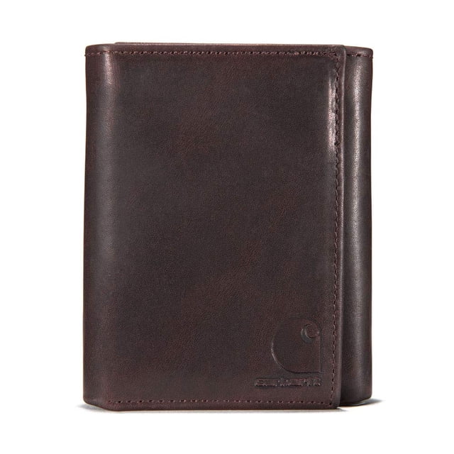 Carhartt B0000219 Oil Tan Trifold Wallet para hombre - Talla única - Marrón