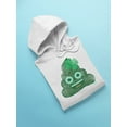 thumbnail image 3 of Lucky Clover - Emoji Poo Graphic Men's Hoodie, 3 of 4