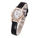 thumbnail image 2 of Qarigey Mini reloj de cuero para mujer y niña, de cuarzo, reloj pequeño con esfera, relojes casuales Relojes Negro, 2 of 5