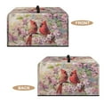 thumbnail image 5 of Whosucclay Cardinal Cherry Blossom Print Microwave Oven Universal Dust Cover, Heat-Resistant, Waterproof Microwave Oven Cover, Anti-Oil-Staining Easy to Clean Kitchen Appliance Covers-S, 5 of 7