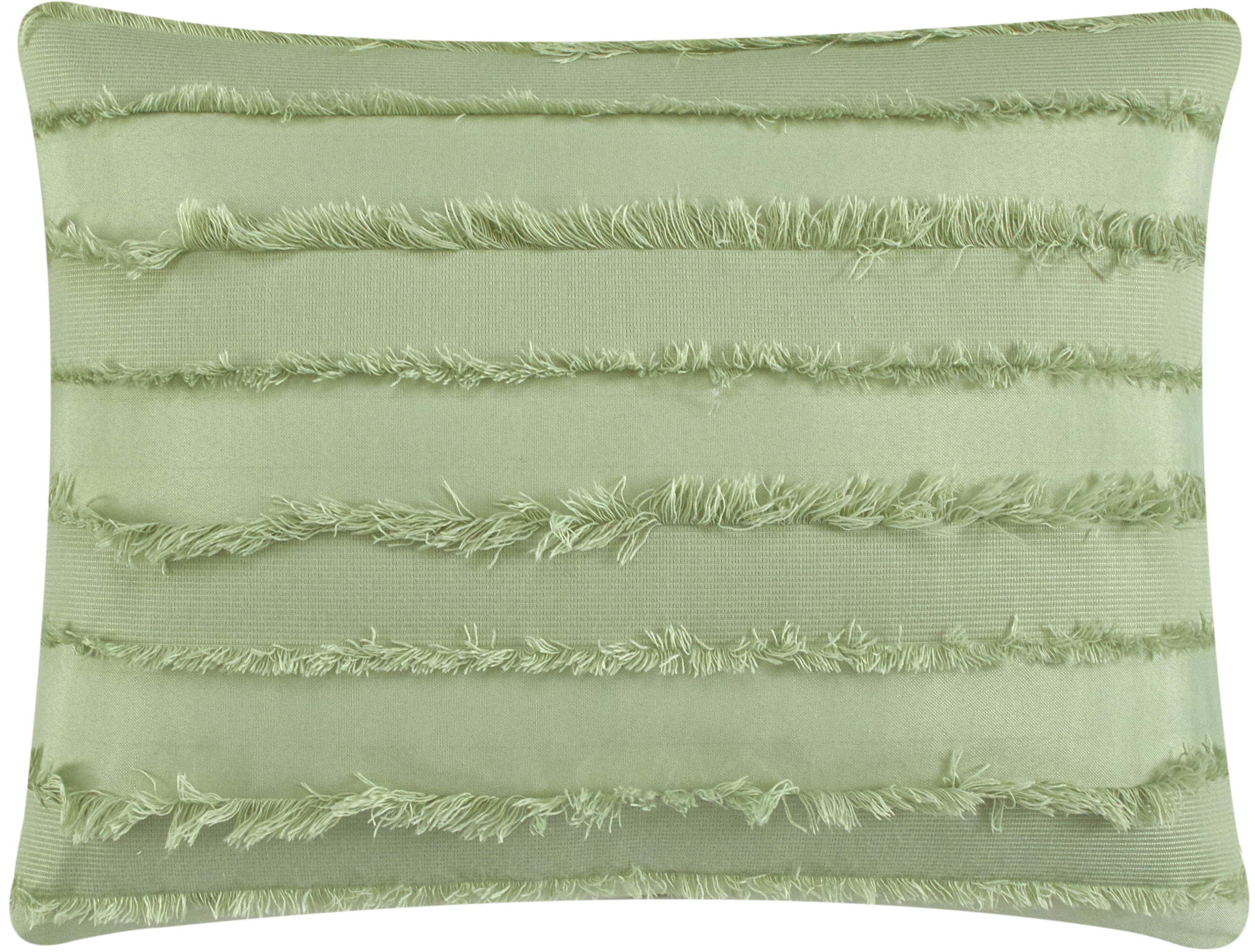 Lanco Merbabe Geometric 7 Piece Comforter Set, Sage, California King, 100% Polyester
