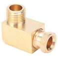thumbnail image 3 of Adaptador de conector de bloque rectangular de latón de codo de instalación de tubería de aceite para conexión de tubería PL610, 3 of 9