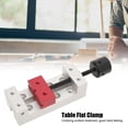 thumbnail image 1 of Flat Vise, High     Threaded Rod Simple Operation Table Flat Clamp, Aluminum Alloy Material For Industrial Workshop, 1 of 8