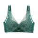 thumbnail image 3 of Gibobby Brasieres para mujer Lencería sexy de encaje para mujer Sujetador con aros Sujetador floral de encaje Sin forro Sujetador de total de talla grande(Verde,38/85C), 3 of 4