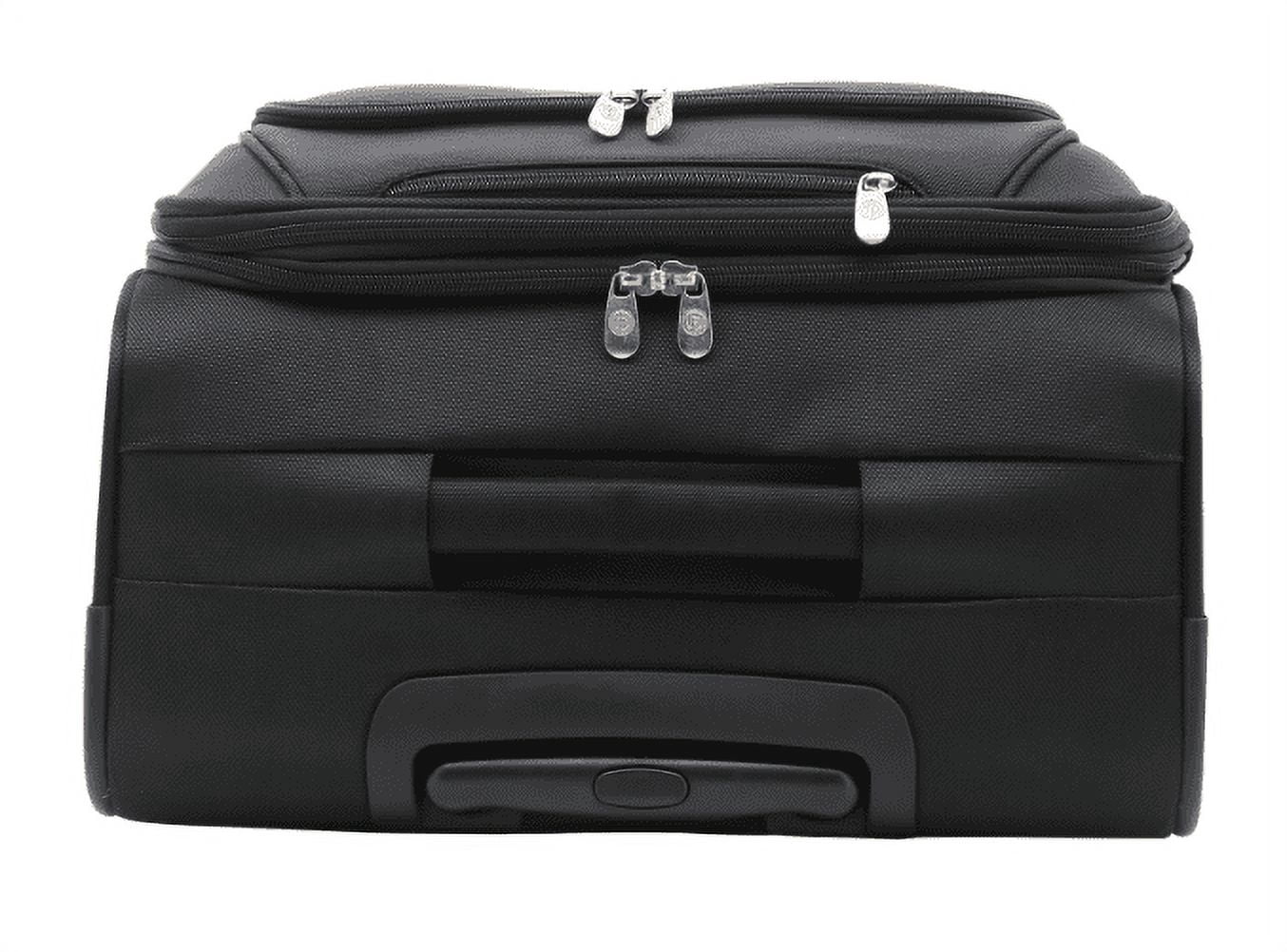 Protege 28" Large Arendale Rolling Spinner Upright Luggage, Black