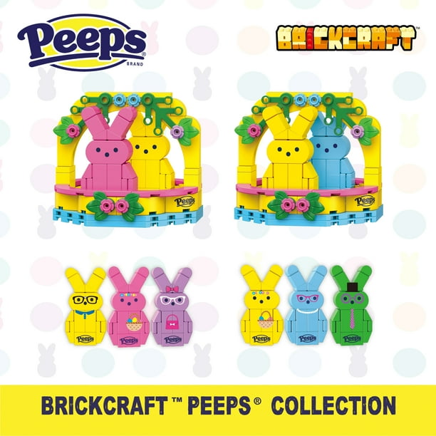 Brickcraft Peeps Easter Basket: Building Kit for Preschool