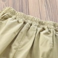 thumbnail image 2 of Jalioing Kid's Cargo Pants Lightweight Quick Dry Athletic Joggers with Pocket Elastic Waist Cuffed Sport Pants, 2 of 4