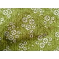 thumbnail image 4 of oneOone Cotton Poplin Light Green Fabric Geometric & Floral Texture Craft Projects Decor Fabric Printed By The Yard 56 Inch Wide, 4 of 4