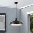 thumbnail image 3 of Trans Globe Lighting 1100 Sherman 1 Light 7" Tall Industrial Dome Shaped Indoor Pendant -, 3 of 7