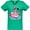 Kelly Green, variant on Inktastic Flamingo with Sunglasses Pool Float and Drink Women's V-Neck T-Shirt