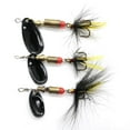 thumbnail image 5 of LUSHAZER Cuchara de Lentejuelas Wobble Señuelo de Pesca Spinner Cebo de Pesca Tackle (7.4g) FLhrweasw  Nuevo, 5 of 5