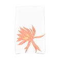 thumbnail image 2 of Simply Daisy, 16 x 25 Inch, Hojaver, Floral Print Kitchen Towel, Purple, 2 of 2