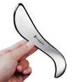 thumbnail image 1 of Herramienta raspadora muscular Gua Sha BYYDDIY de acero inoxidable, 1 of 7