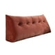 thumbnail image 1 of Advancent Poliéster elegante de los diversos colores suaves y cómodos de la cubierta de la almohada de la cuña de la cama fácil de cambiar Juegos de cama cuero rojo, 1 of 6