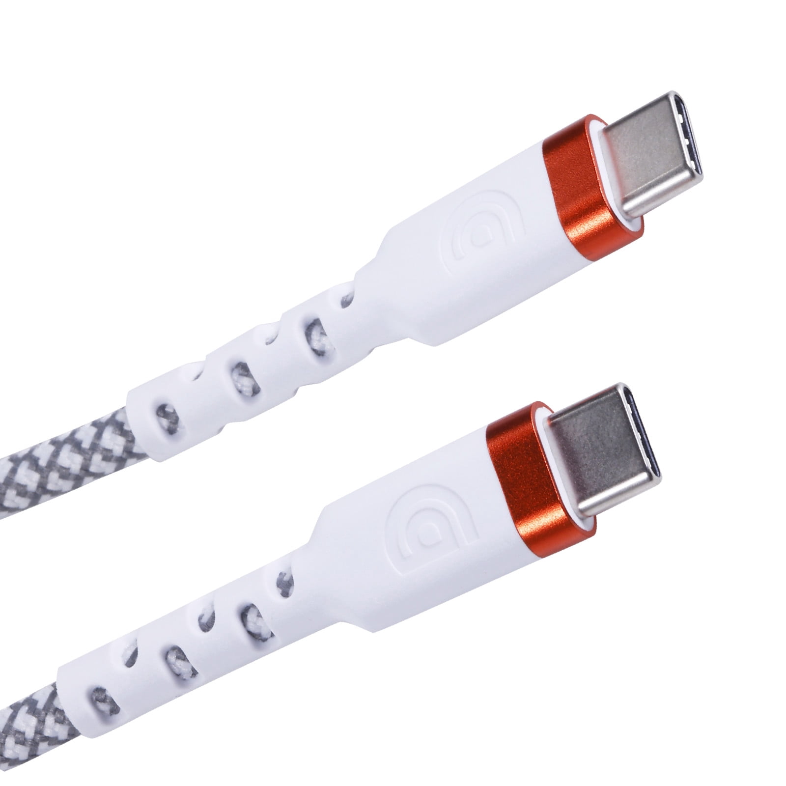 Griffin 6ft Ultra Durable USB-C to USB-C Charge & Sync Cable – Fast Charging, 30,000 Bends Strong, Compatible with Android, iPhone, Tablets, USB-C Device, High-Speed Charging Cable