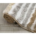 thumbnail image 2 of Bathroom Rugs, Extra Soft Absorbent Bath Rugs, Non-Slip, Quick Drying, Machine Washable, Plush Comfort for Bathroom Floor, Tub, Shower and Home Decor Accessories, 20x32, Linen, 2 of 9