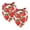 Multi-colored 2, variant on PhooArto Summer Fruit Watermelons Pattern Dog Bandanas, 2 Pack Soft Washable Pet Scarf Triangle for Large Dogs Puppies and Cats