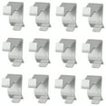thumbnail image 6 of 12 Pcs File Cabinet Accessories Clips Cabinets Storage Shelves Heavy Duty Rack Shelf Silver, 6 of 8