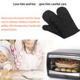 thumbnail image 1 of Guantes Para Hornear Horno de cocina Guantes de silicona para hornear Guantes de cocina gruesos antideslizantes para el hogar, 1 of 3