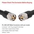 thumbnail image 2 of Cable coaxial XRDS-RF KMR 400 UHF de 50 pies para radio CB/Ham, 2 of 5