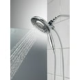 thumbnail image 2 of Delta 58569-PK Chrome In2ition 5 Setting Two in One Multi Function Shower Head & Handshower, 2 of 6
