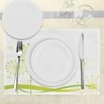 thumbnail image 3 of Ambesonne Dragonfly Place Mats Set of 4, Spring Dandelion Art, Standard Size, Lime and Apple Green, 3 of 6