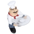 thumbnail image 4 of Chef Nut Tray Statue, Chef Resin Statue Ornaments Resin Ornaments, Chef Decor For Home, 4 of 8