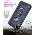 thumbnail image 4 of Entronix Case Designed for Apple iPhone XR Heavy Duty Case with Built-in Kickstand, Dual Layer Protection with Rotating Holder Ring, Sturdy Case for Apple iPhone XR, Navy, 4 of 5