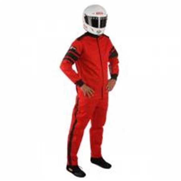 Racequip RQP121018 120 Series Pyrovatex Racing Jacket, Red - 3XL