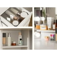 thumbnail image 3 of Vanity Desk with Mirror & Lights, White Makeup Desk with 5 Drawers, Corner Vanity Dressing Table for Bedroom Woman Girls, 3 of 7