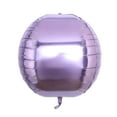 thumbnail image 6 of Efavormart 2 Pack 18" Lavender Aluminum Foil Round Sphere Balloon Wholesale 4D  Mylar Balloons, 6 of 10