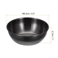 thumbnail image 2 of Plato de condimentos de acero inoxidable de 4 piezas, plato de bocadillos de cocina, herramientas de cocina negras, 2 of 5